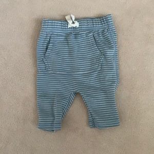 Carter’s newborn boy blue striped pants